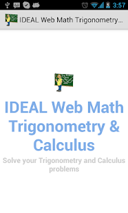 IDEAL Web Math Trig/Calculus Screenshots 10