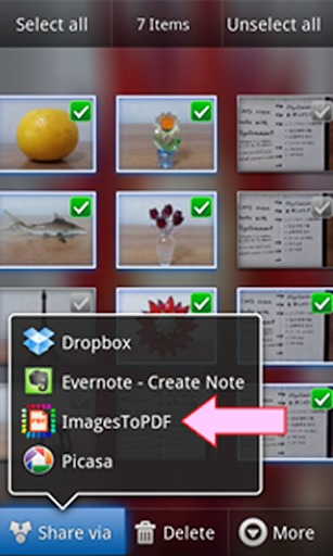 複数画像をPDFに ImagesToPDF Free