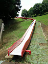 Extremely Long Slide at Shiroyama Park 