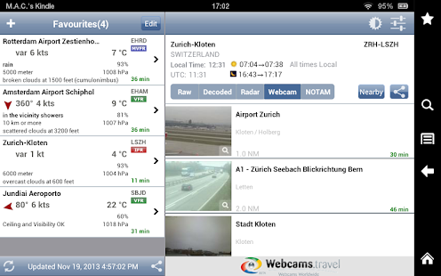 AeroWeather Screenshot