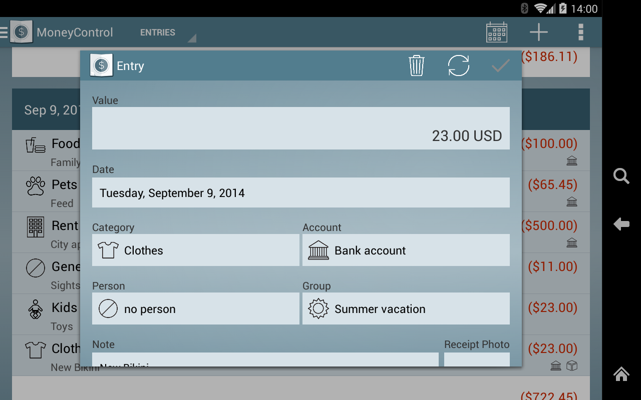 MoneyControl Expense Tracking Android Apps on Google Play