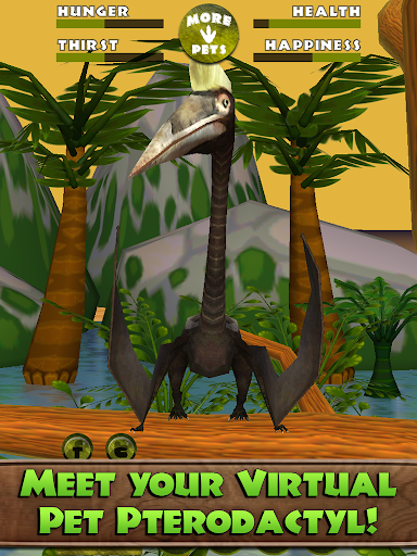 【免費教育App】Virtual Pet Dino: Pterodactyl-APP點子