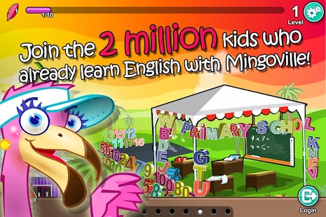How to get English for kids - Mingoville 1.0.1 apk for android