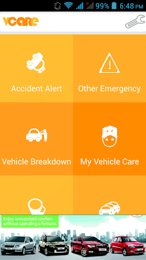 vcare - vehicle care app