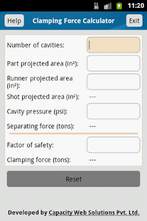 Free Clamping Force Calculator APK