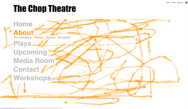 New website for Vancouver's Chop Theatre