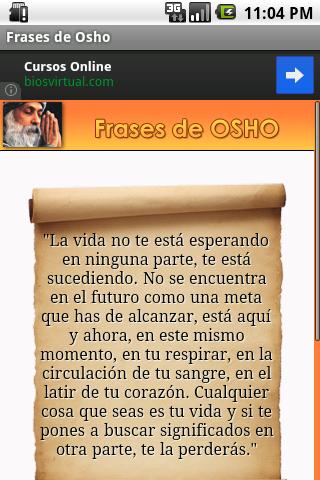 Frases de OSHO