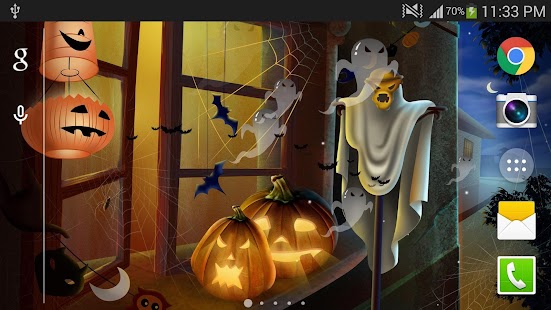 Halloween Live Wallpaper (PRO) Screenshots 0