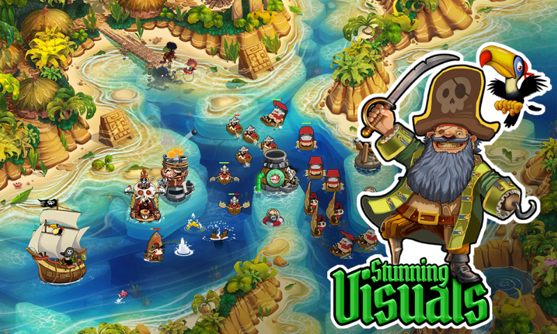 Pirate Legends TD - screenshot