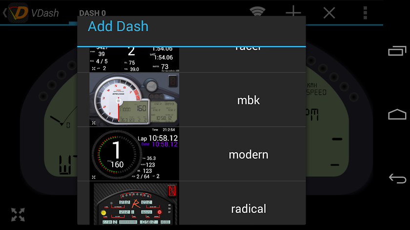 VDash Screen 2