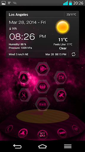 NEXT LAUNCHER THEME SUPERNOVAp