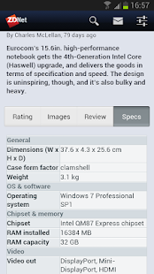ZDNet Mobile - screenshot thumbnail