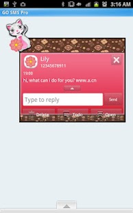 How to install GO SMS - Floral Miss Priss 1.1 unlimited apk for bluestacks