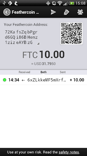 Feathercoin Wallet