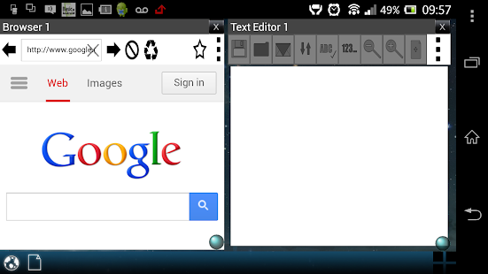 Multi Window Browser Notepad