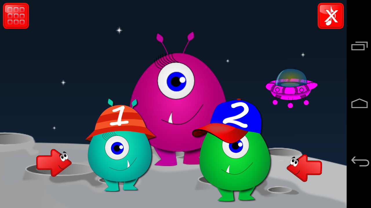 Android application Kindergarten Games Learn 123 screenshort