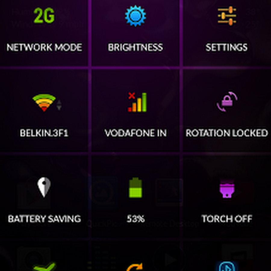 Neon Colors Theme CM11/AOKP v4.03 Download Free