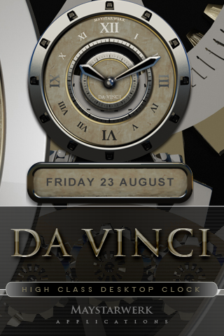 Clock Widget Davinci