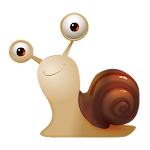 Cartoon Snail Cute Theme Apk