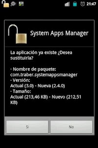 System Apps Installer [ROOT] screenshot 1