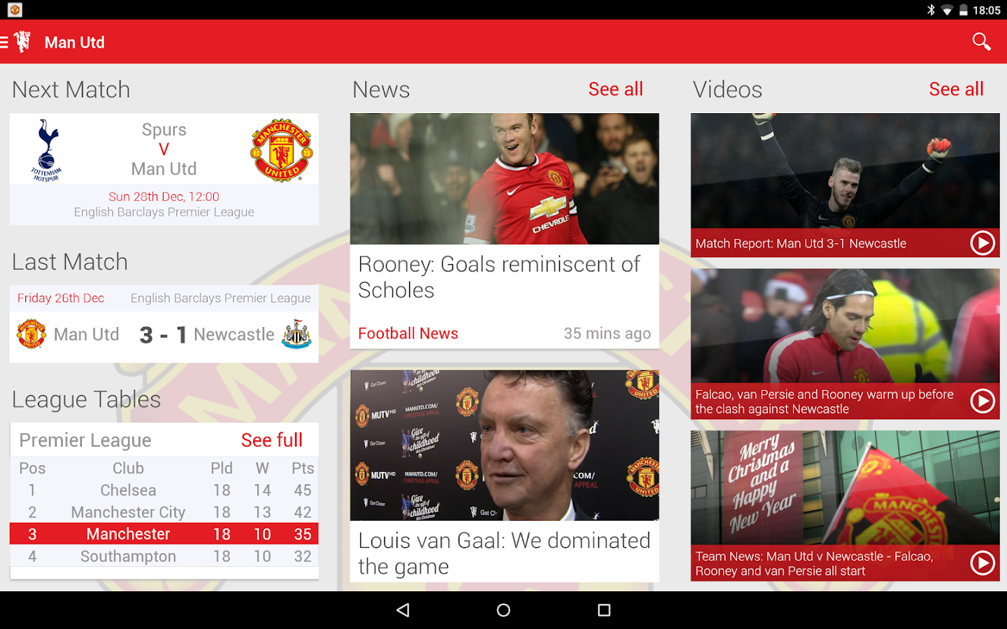 Manchester United - Android Apps on Google Play
