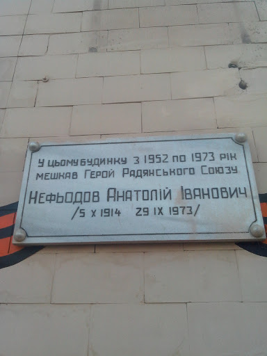 Nefiodov Memorial Tab