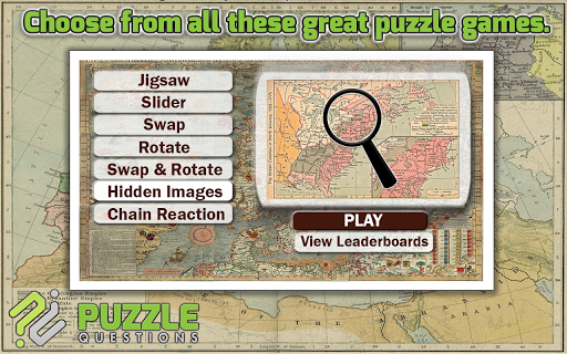 Old Maps Puzzle Games