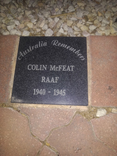 Colin McFeat Memorial Tile