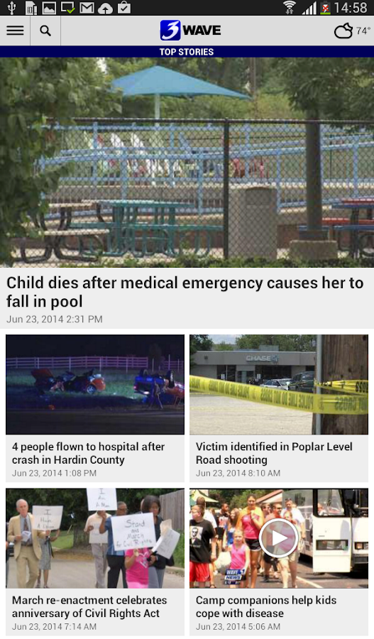 Wave 3 news app free