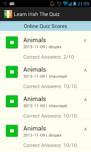【免費教育App】Learn Irish The Quiz-APP點子