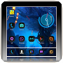 Black Chrome Theme mobile app icon