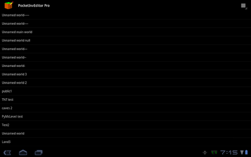 PocketInvEditor Pro - screenshot thumbnail