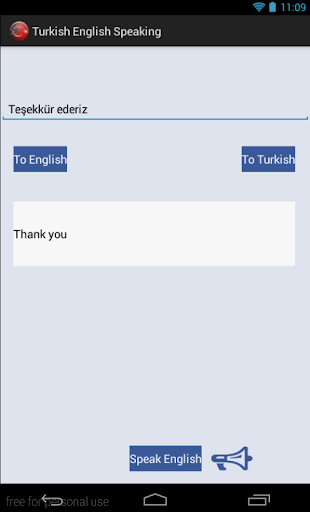 Turkish English Audio