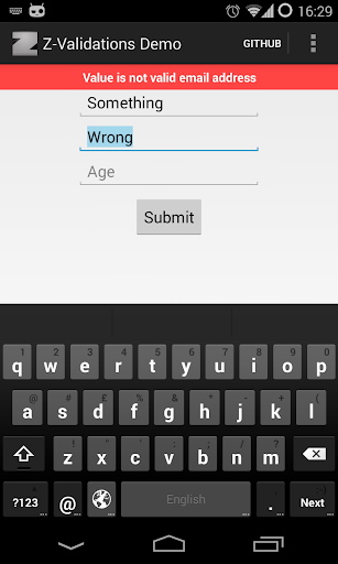 【免費程式庫與試用程式App】Z-Validations Library Demo-APP點子
