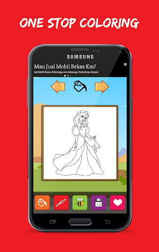 Princess Coloring Game