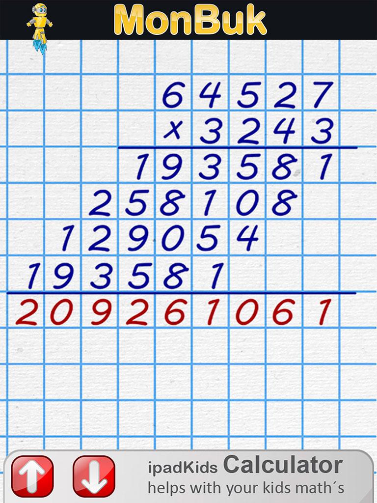 School Calculator for Kids Screen 3