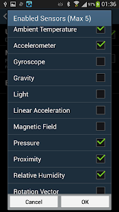 Sensor Dash Screenshots 2