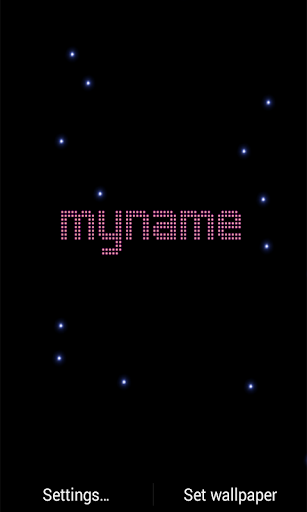 My Name LED