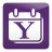 JB Workaround for Yahoo!® Cal mobile app icon