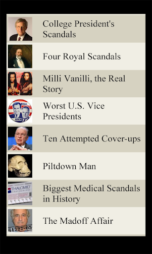 【免費書籍App】World History Lists - SCANDALS-APP點子