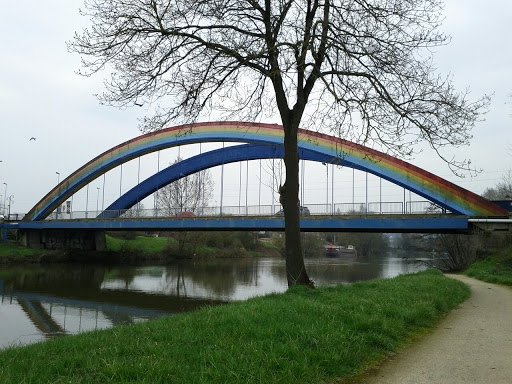Allonnes - Pont Arc-en-Ciel - Sarthe