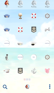 Download pin up marine girl dodol theme APK for Android