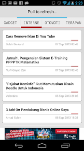 How to install Kompasiana 2.2 unlimited apk for android