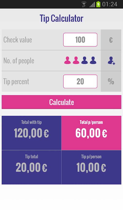 Tip Calculator Android Apps On Google Play