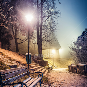 Winter's touch by Marius Neag - City,  Street & Park City Parks