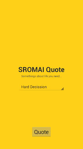 SROMAI Quote