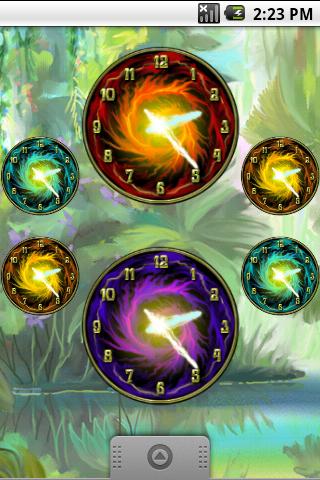 Android application Rock Clock Deluxe screenshort