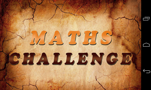 Maths Challenge