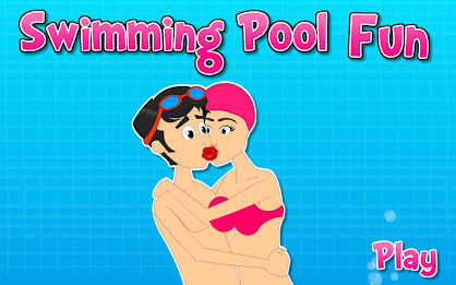 Casual Swimming Pool Kissing 2 poster 5