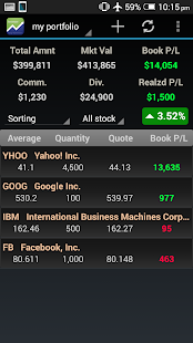 Stockeeper Pro Stock Portfolio Screenshots 1